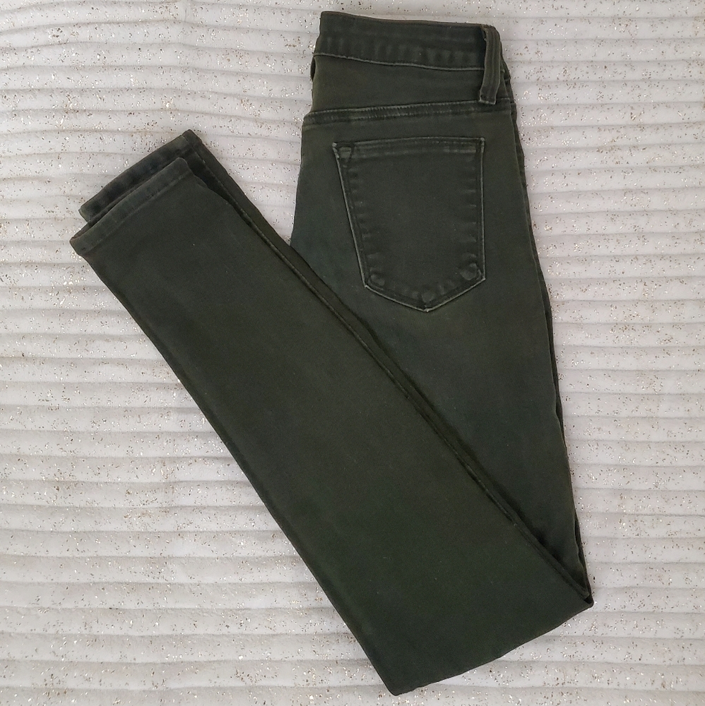Army green Just Black skinny Jeans